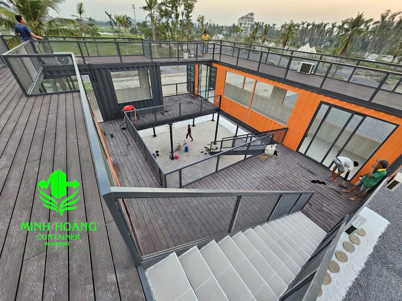 CỤM CONTAINER CAFE  SÔNG GIÁ RESORT HẢI PHÒNG